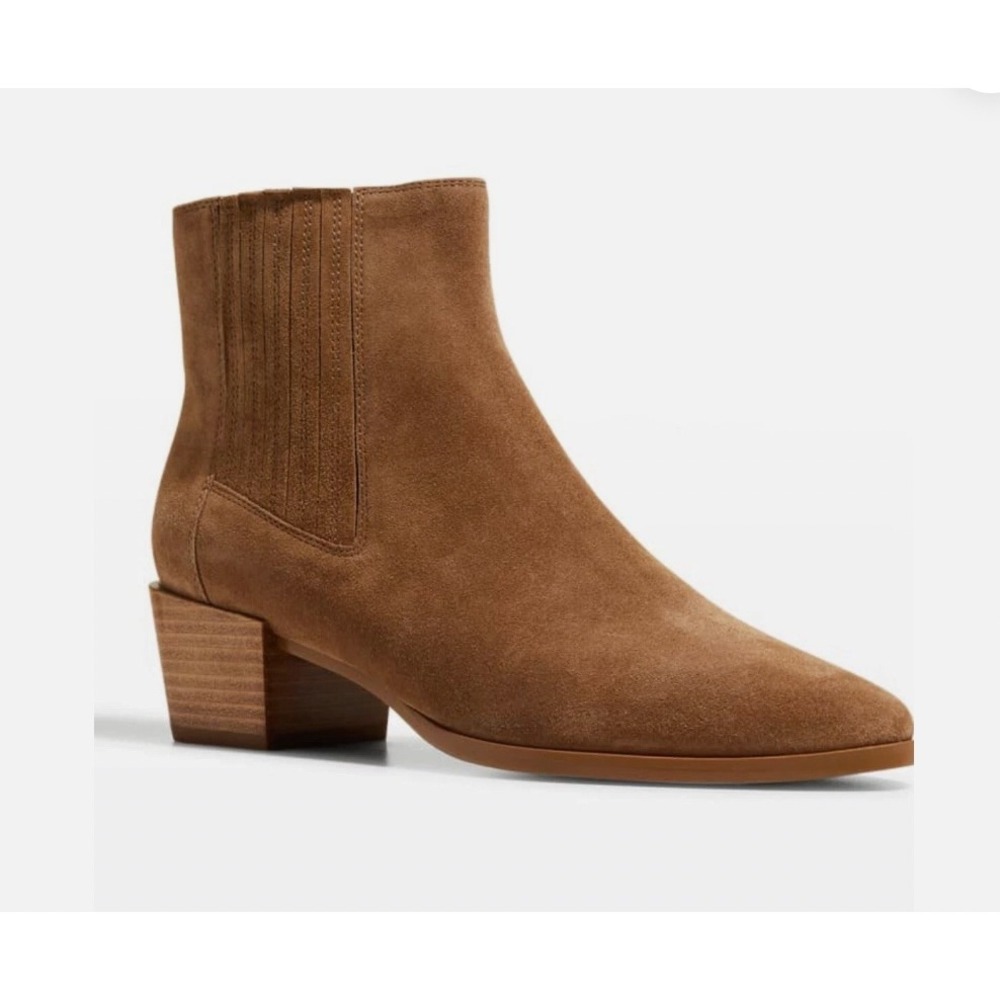 Rag & Bone Rover Suede Ankle Boots Camel Brown EU 36 /‎ US 6 Excellent Condition